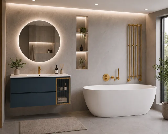 Belluno Freestanding Bath collection artwork