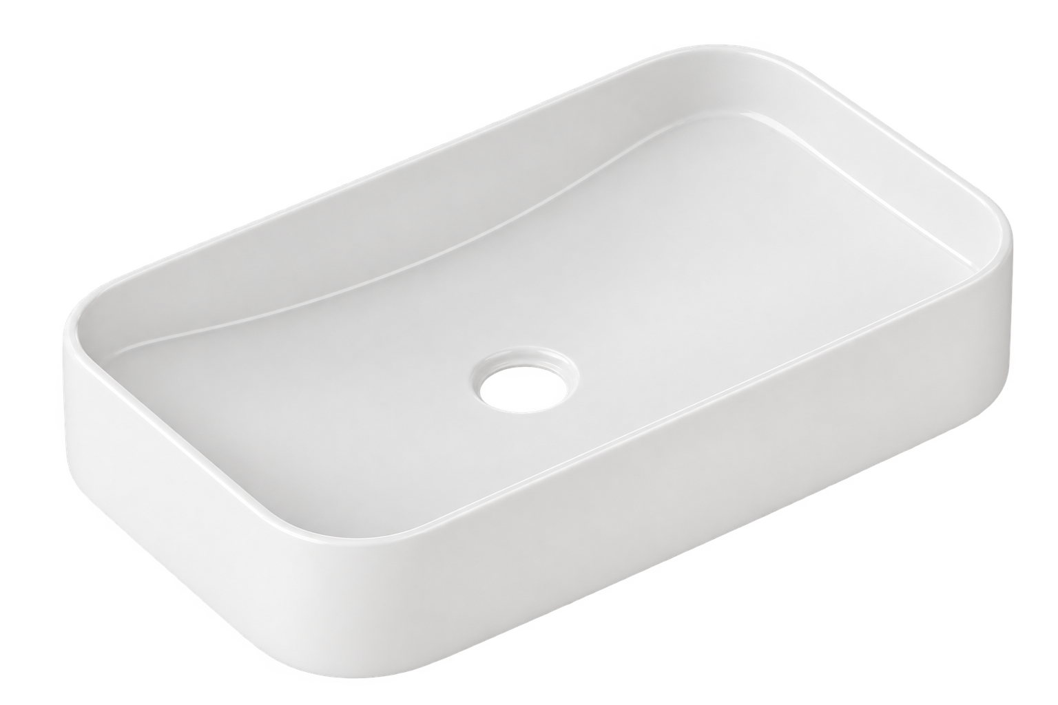 Compatto 400 CT Basin - Gloss White