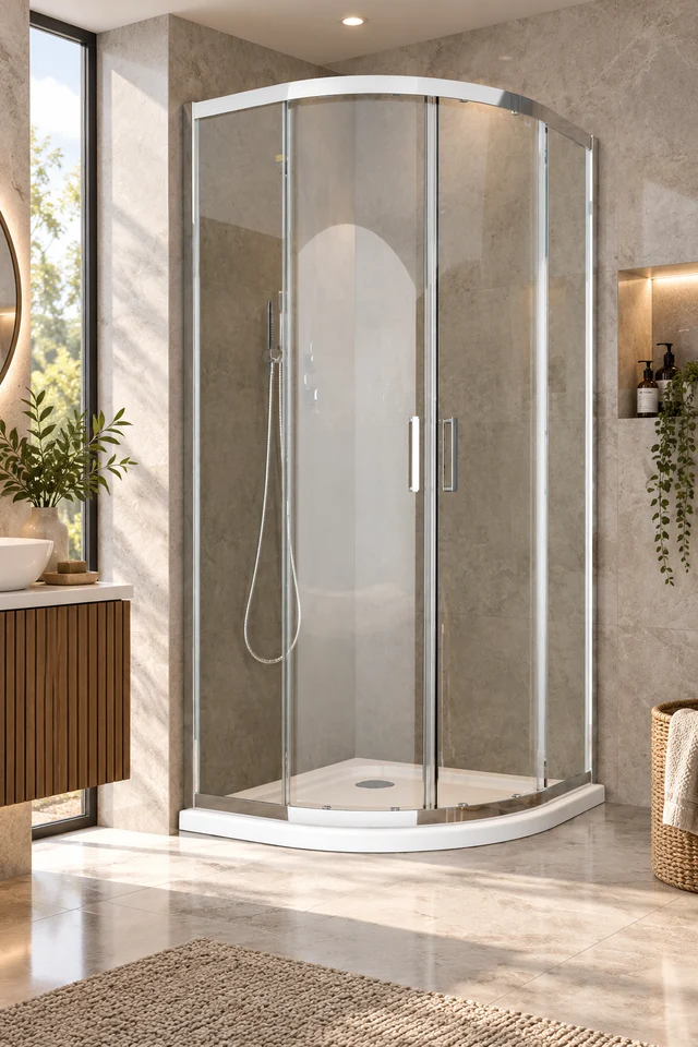 Aroma Offset Quadrant Enclosure shower