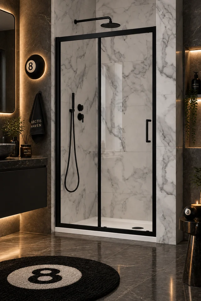 Black 8 Sliding Door collection artwork