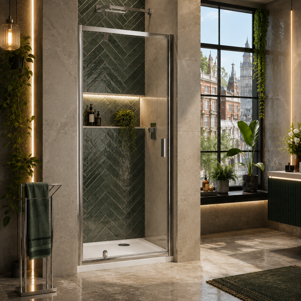 Purity Pivot shower