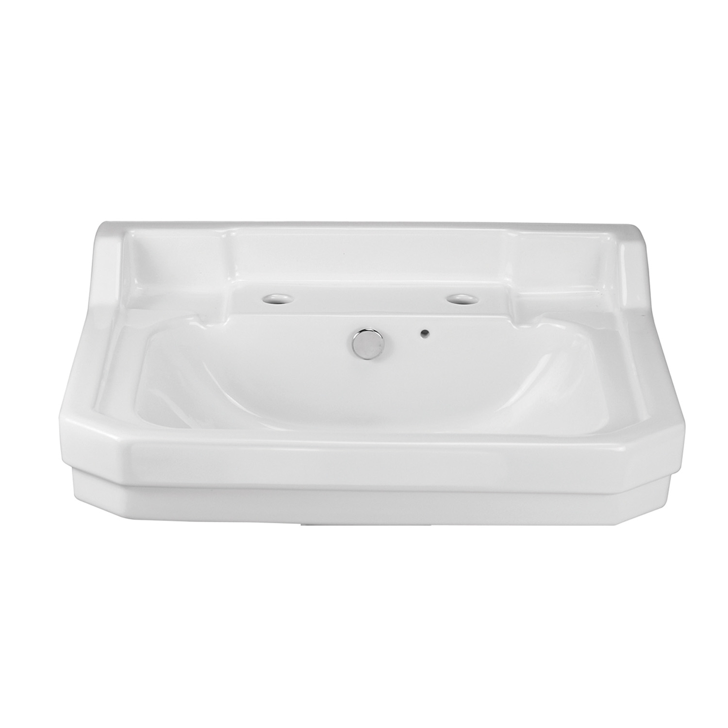 Holborn 500mm Wall Mounted Basin 2TH