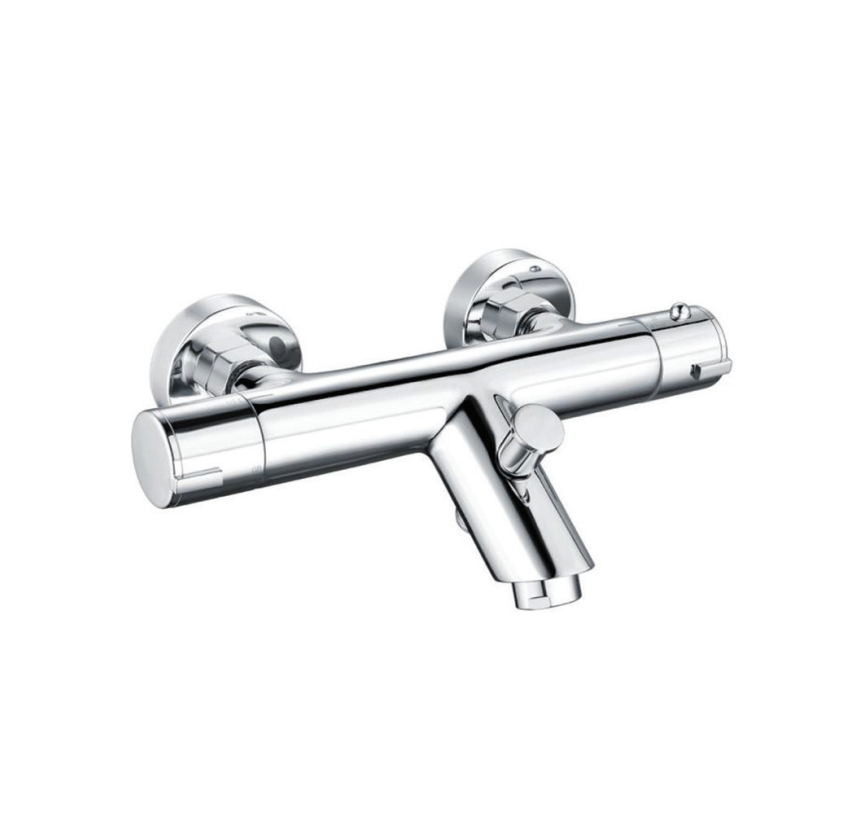 Luxury Round Thermostatic Bath Shower Mixer — Model EXV145 collection artwork