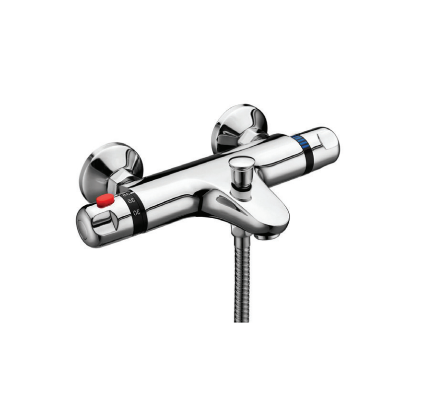 Round Thermostatic Bath Shower Mixer — Model EXV125 collection artwork