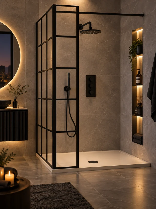 Rubik Wetroom Panel collection artwork