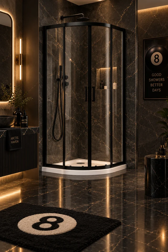 Black 8 Quadrant Enclosure collection artwork