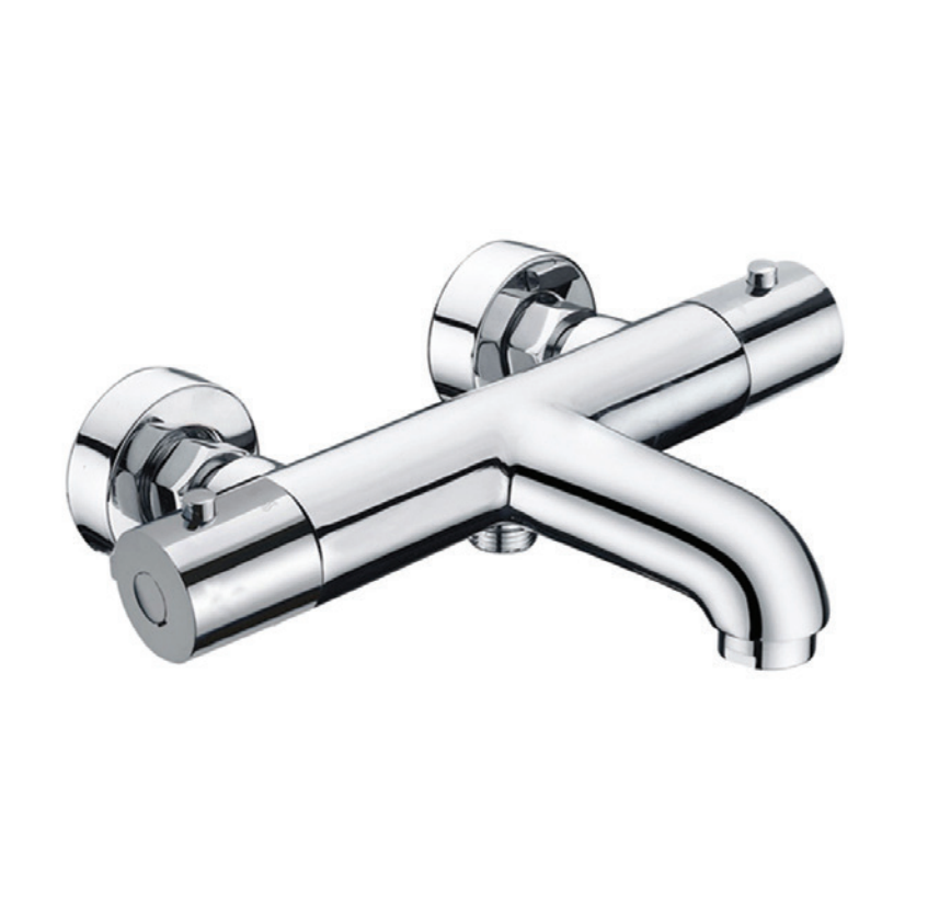 Luxury Round Thermostatic Bath Shower Mixer — Model EXV210 collection artwork