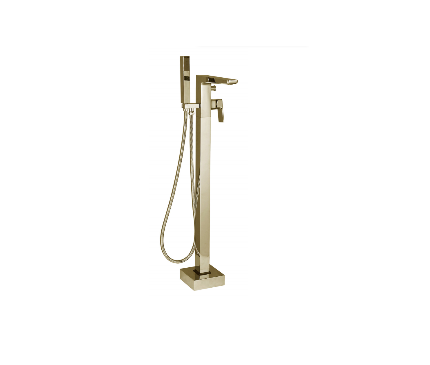 Messina Square Floor-Standing Bath Shower Mixer collection artwork
