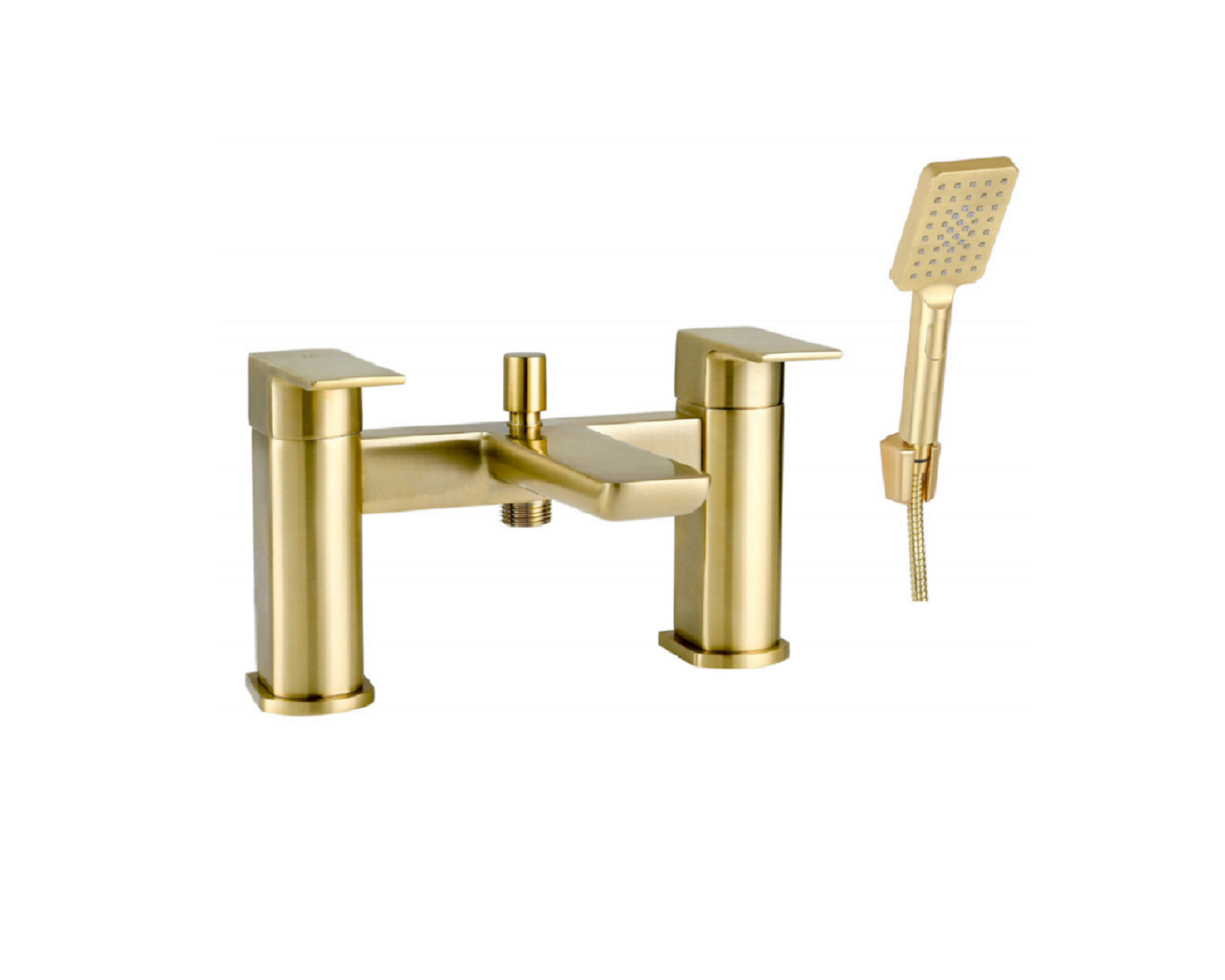 Messina Deck-Mounted Square Bath Shower Mixer collection artwork