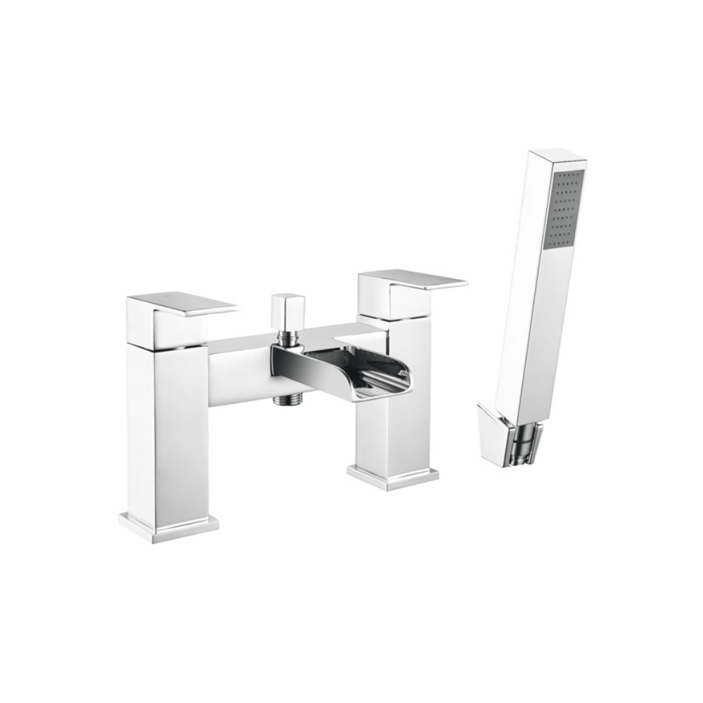 Waterfall Deck-Mounted Bath Shower Mixer collection artwork