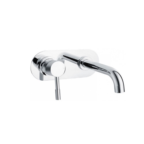Marino Single Lever Wall-Mounted Basin Mixer — 200 mm — Model MR110B collection artwork