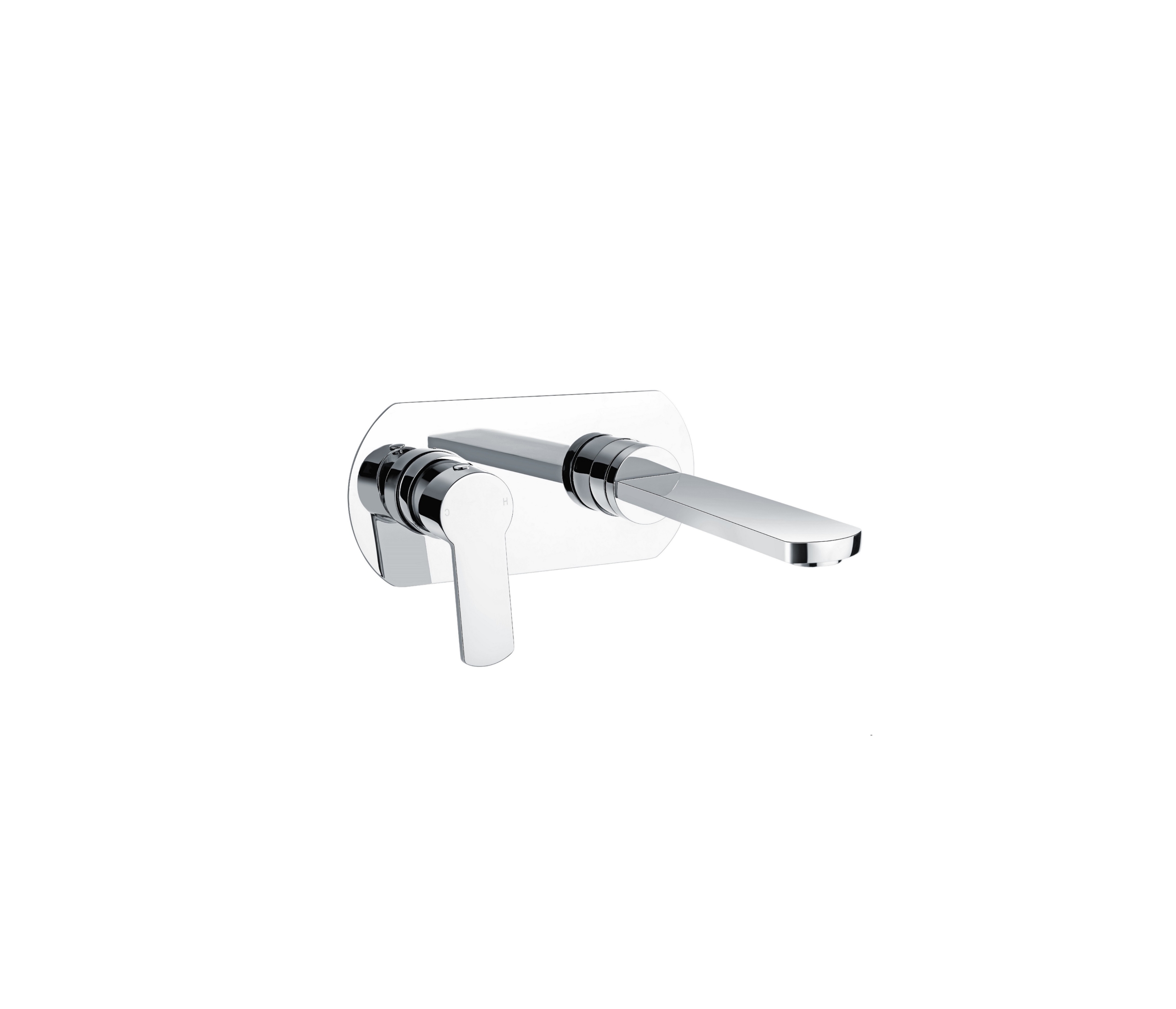Flora Single Lever Wall-Mounted Basin Mixer collection artwork