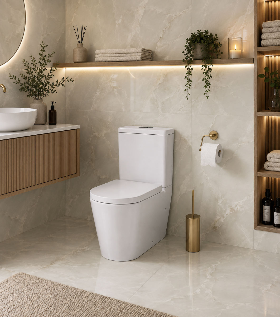 California Closed Back Comfort Height Toilet