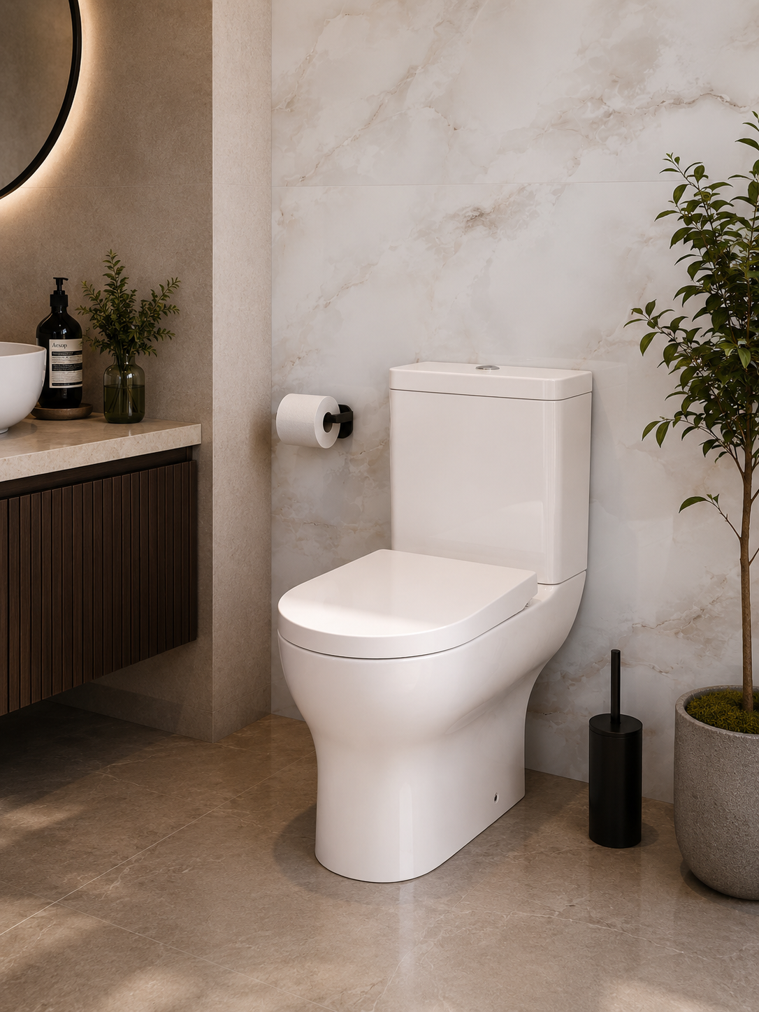 Trend Open Back Comfort Height Toilet